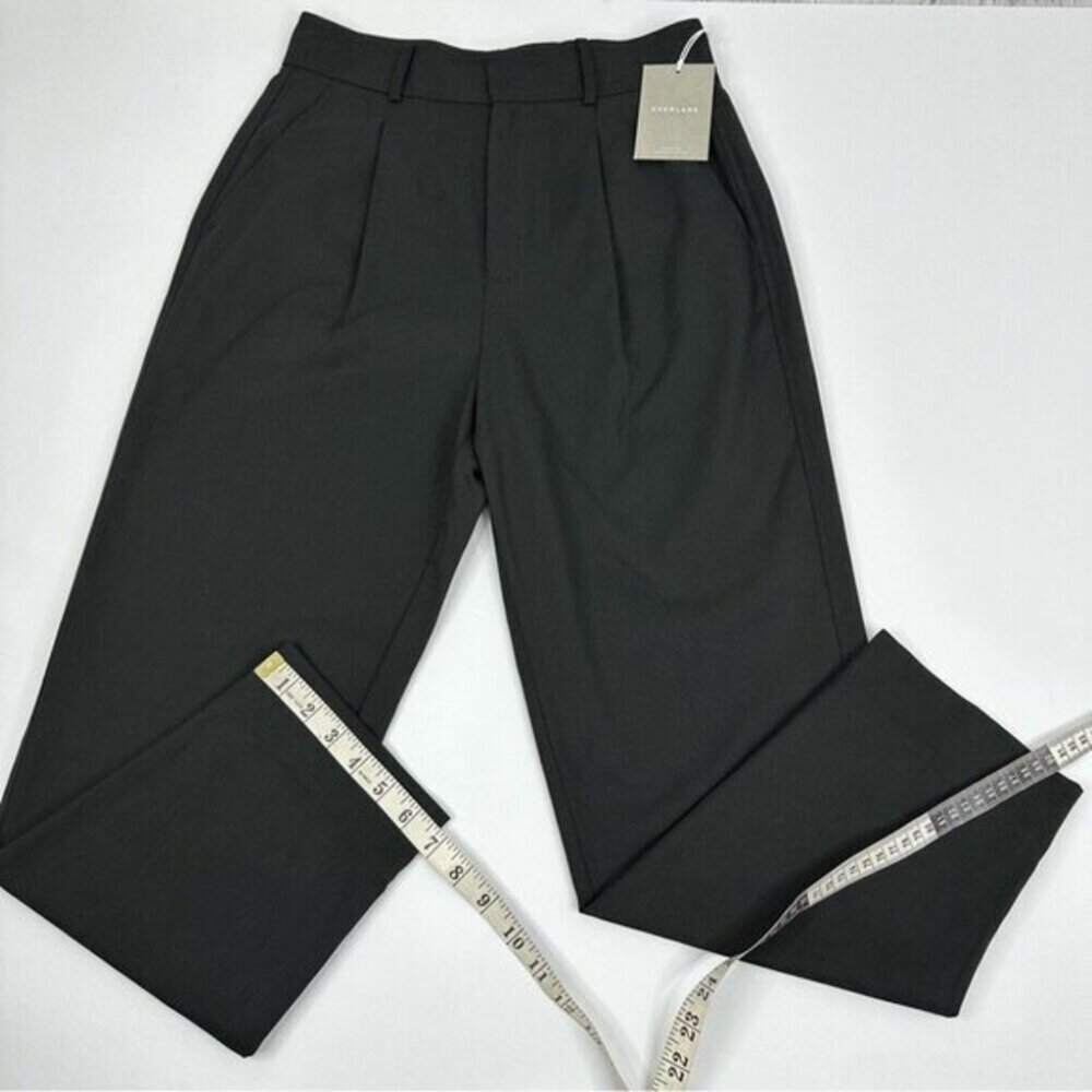 Everlane Women’s NWT‎ Black Career The Way-High Taper Trouser Pant 4/W29/L27 - Picture 12 of 12